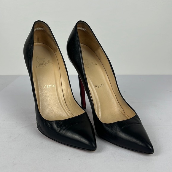 Christian Louboutin Shoes - Christian Louboutin, Women’s black leather pumps, size 37